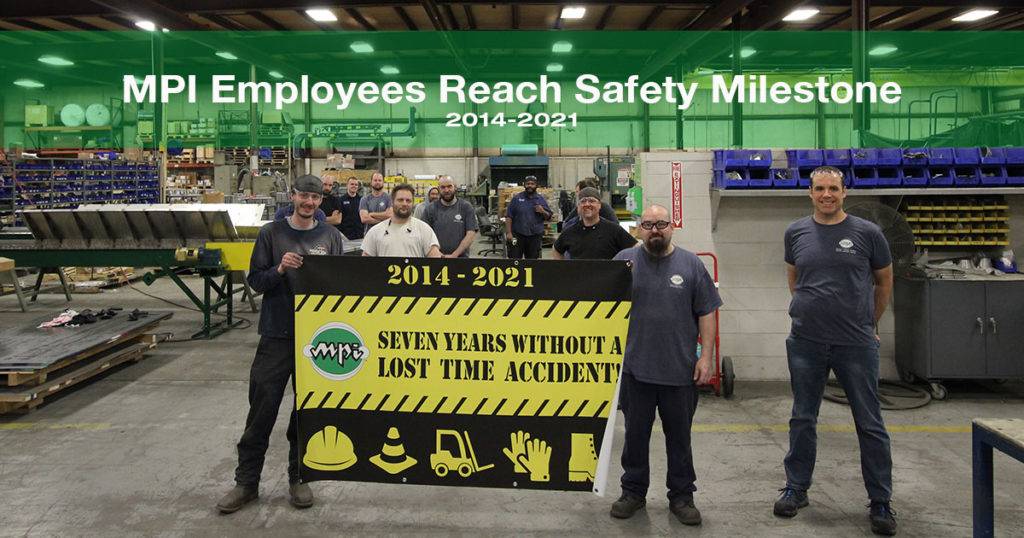 MPI Manufacturing Team Seven Years without a Lost Time Accident