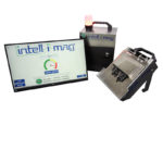 MPI-Intell-I-Mag-Plate-Magnet-and-Controller-Monitor-photo-with-tramp-metal