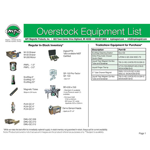 MPI-Overstock-List-available-products