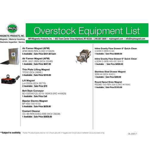 MPI-Overstock-List-available-products