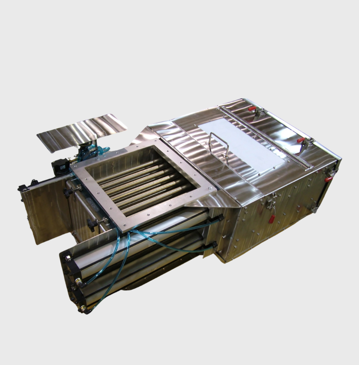 1" Continuous-Clean Drawer Magnet Designed for High-Volume Food Plant