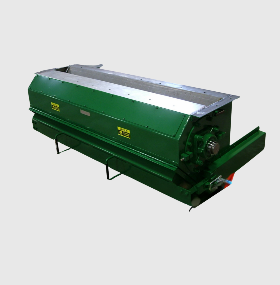 Quick-Clean Magnetic Rotary Feeder for Railway Track Milling Application