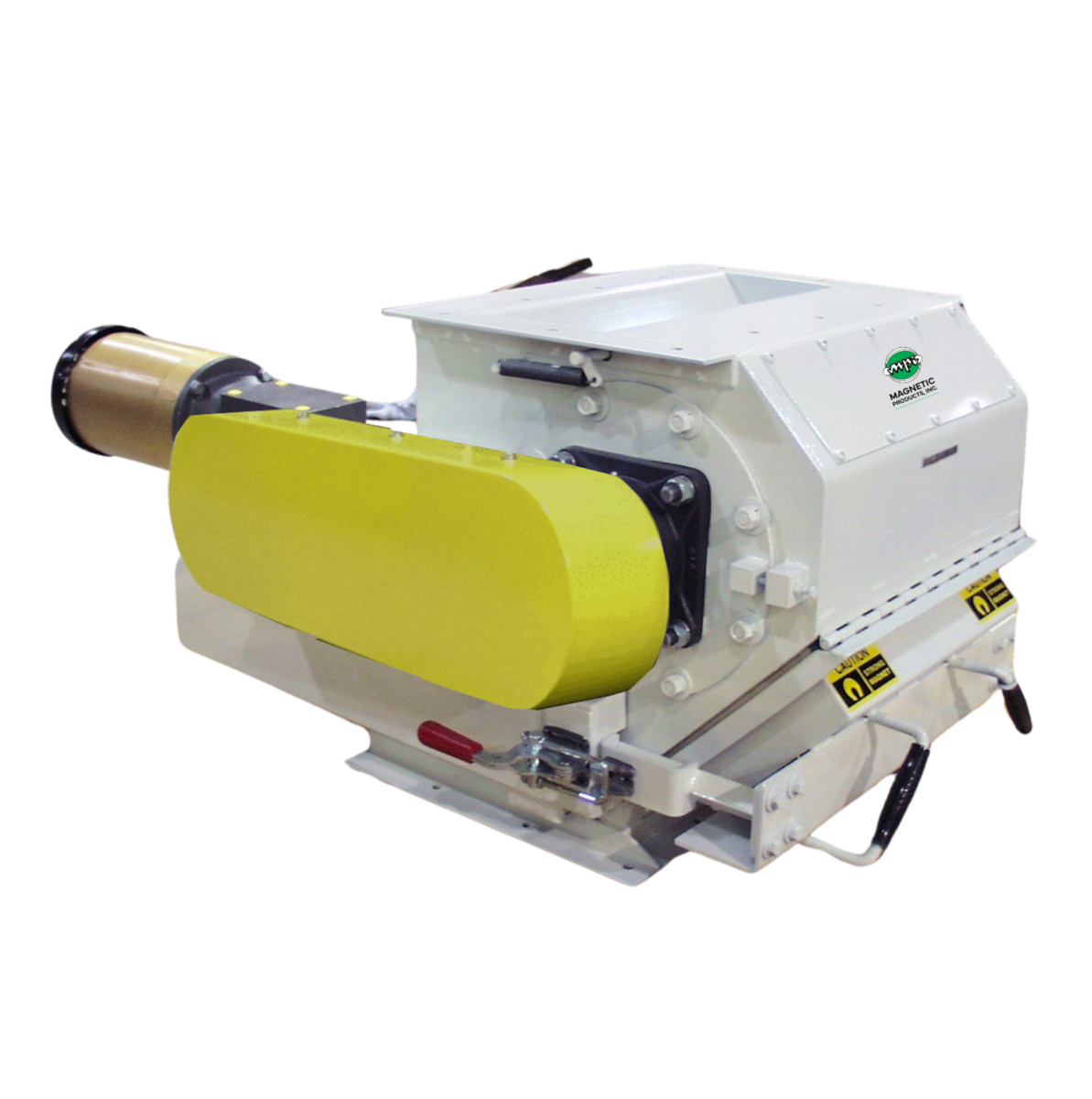 The Quick-Clean Rotary Feeder by MPI is specifically designed to effectively eliminate ferrous contaminants from free-flowing bulk materials in pneumatic conveying systems.