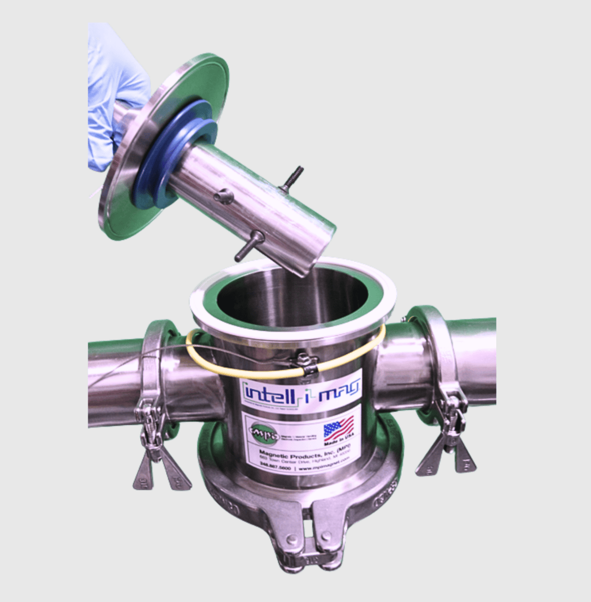 Blade Magnet Power The 2" LFT Blade Magnet Equipped with Intell-I-Mag