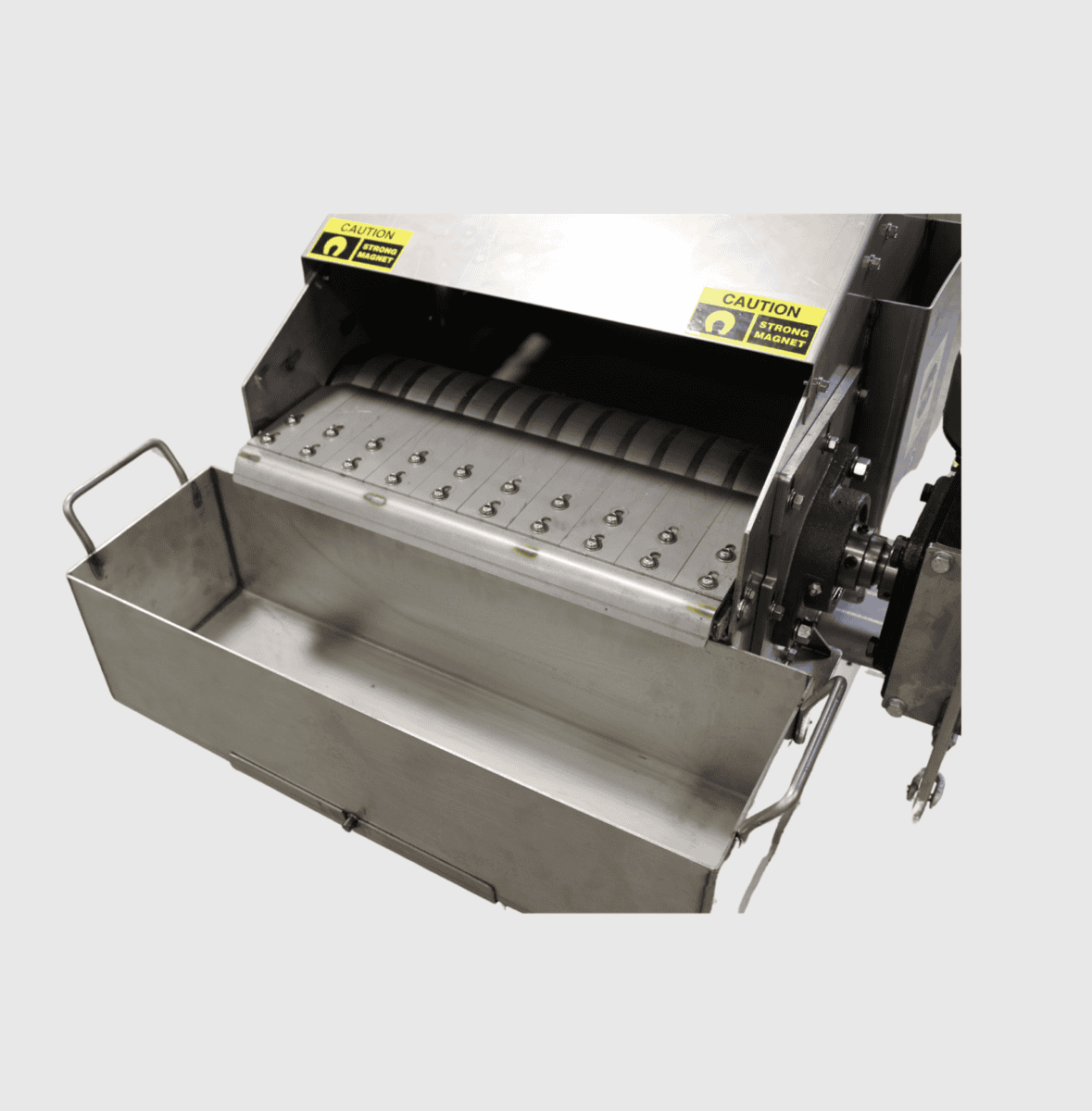 CC app angle Magnetic Coolant Cleaner Installed in High-Volume Facility that Specializes in Turning, Milling, Drilling, and Grinding
