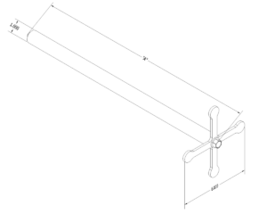 MPI Filter Bag Magnet Specification Drawing