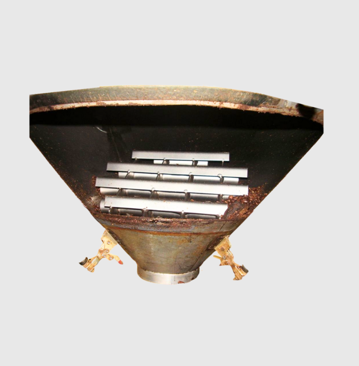 Round Grate Magnet with Diverter for Coffee Manufacturing