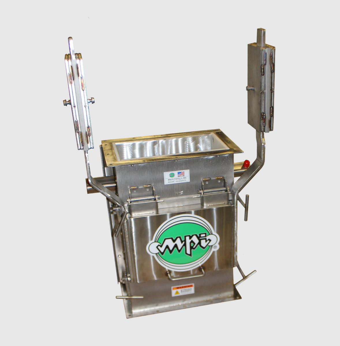 Inline Plate Magnet Used in Pet Food Manufacturing
