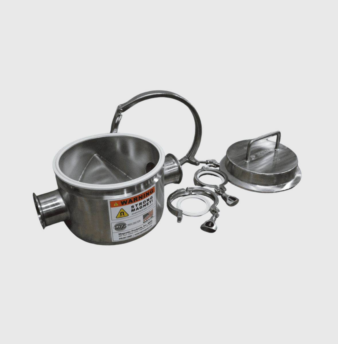 Liquid Trap Plate Magnet Specified for Sauce Manufacturer