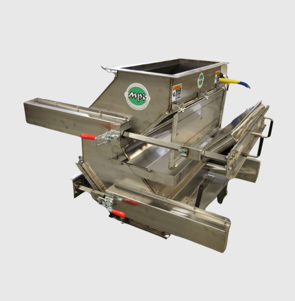 Manual-Clean Hump Magnet with Abrasion-Resistant Plate and Coating