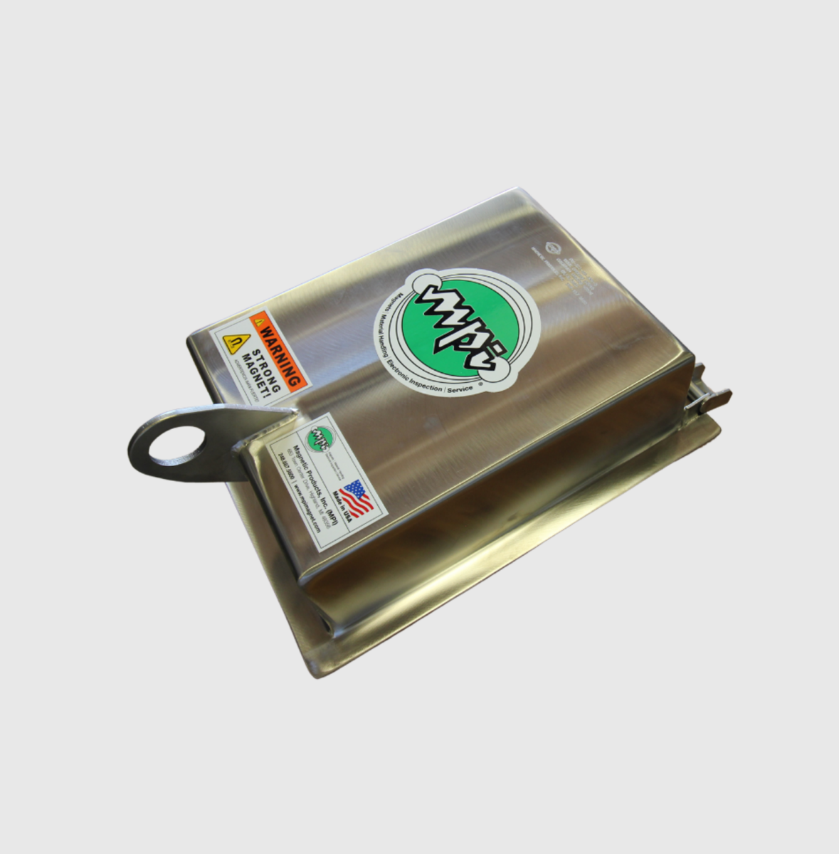 Manual-Clean Plate Magnet with a Custom Lid Loop