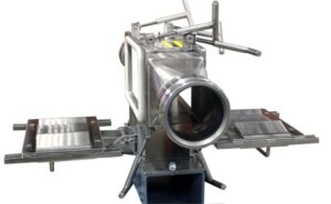 Manual-Clean Inline Plate Magnetic Separator