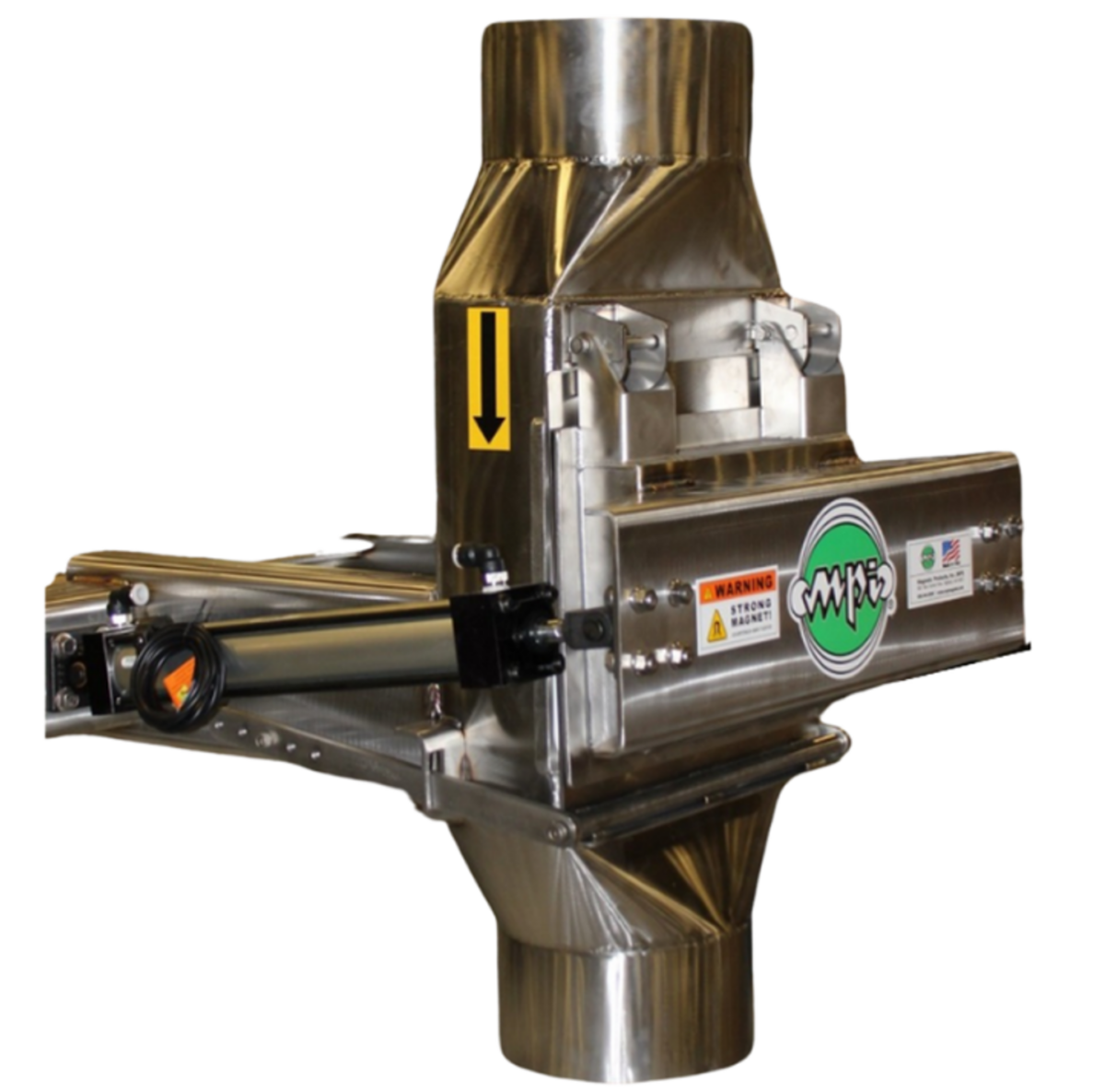MPI Self-clean Inline Plate Magnet
