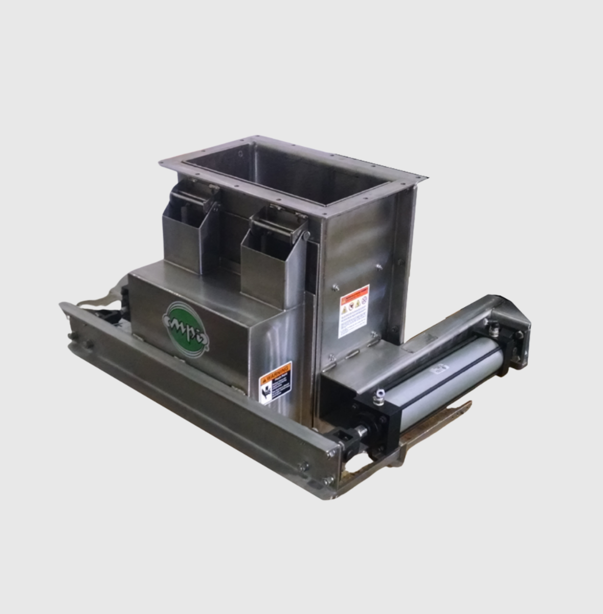 Self-Clean Inline Plate Magnet for Cereal Production