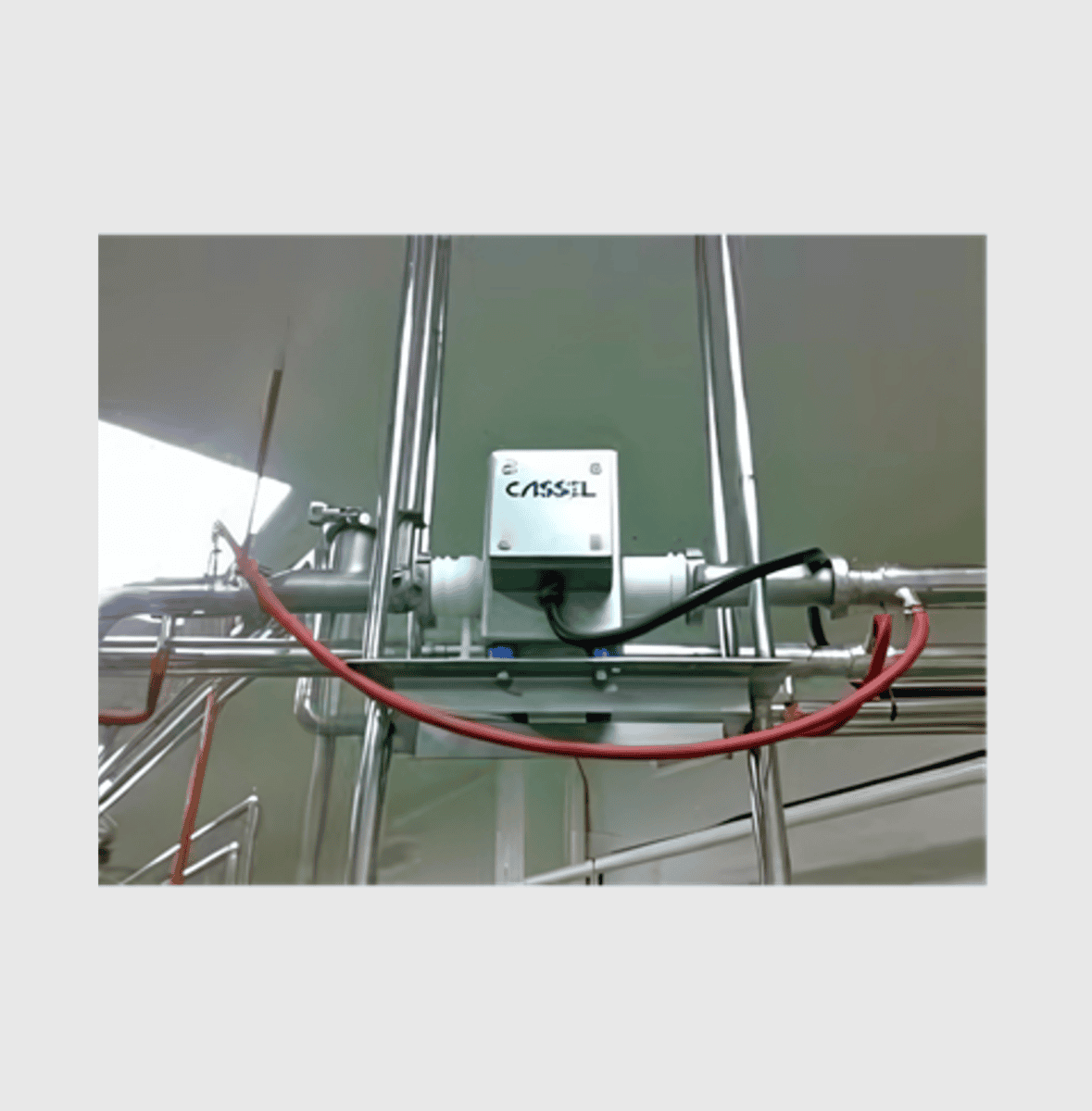 IN LIQUID Metal Detector for High-Salt Content Cheese