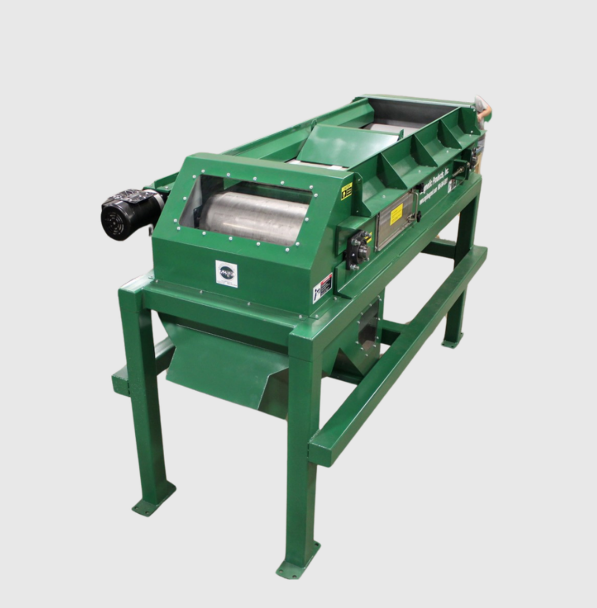 Magnetic Belt Feeder for Bulk Grain Processing