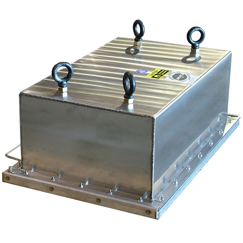 Quick-Clean Suspended Permanent Magnet