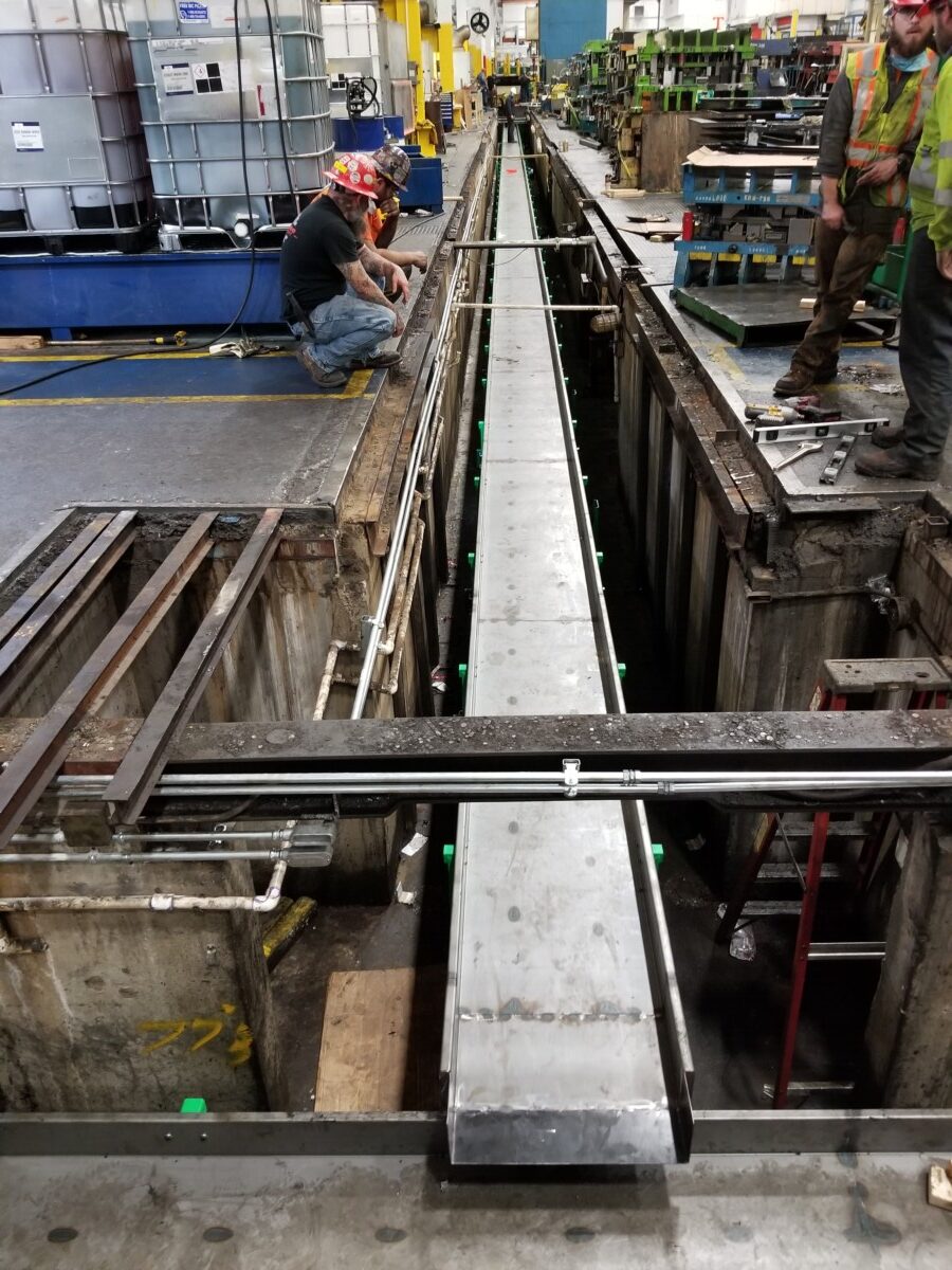 Eagle Bend Conveyance System Installation