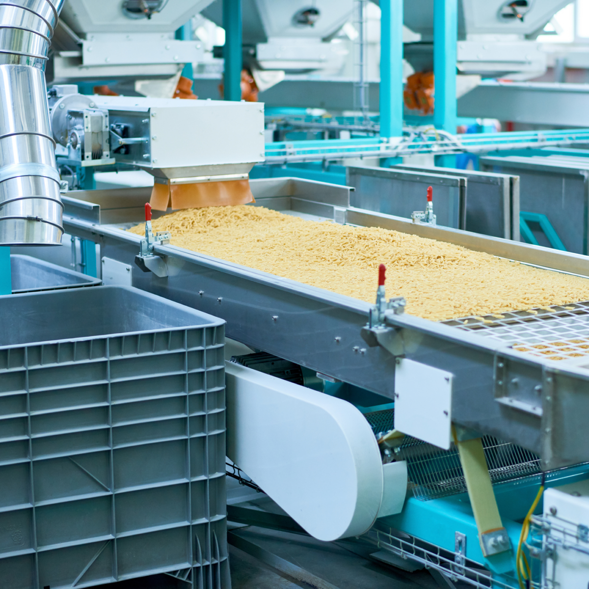 Food processing facility for pasta