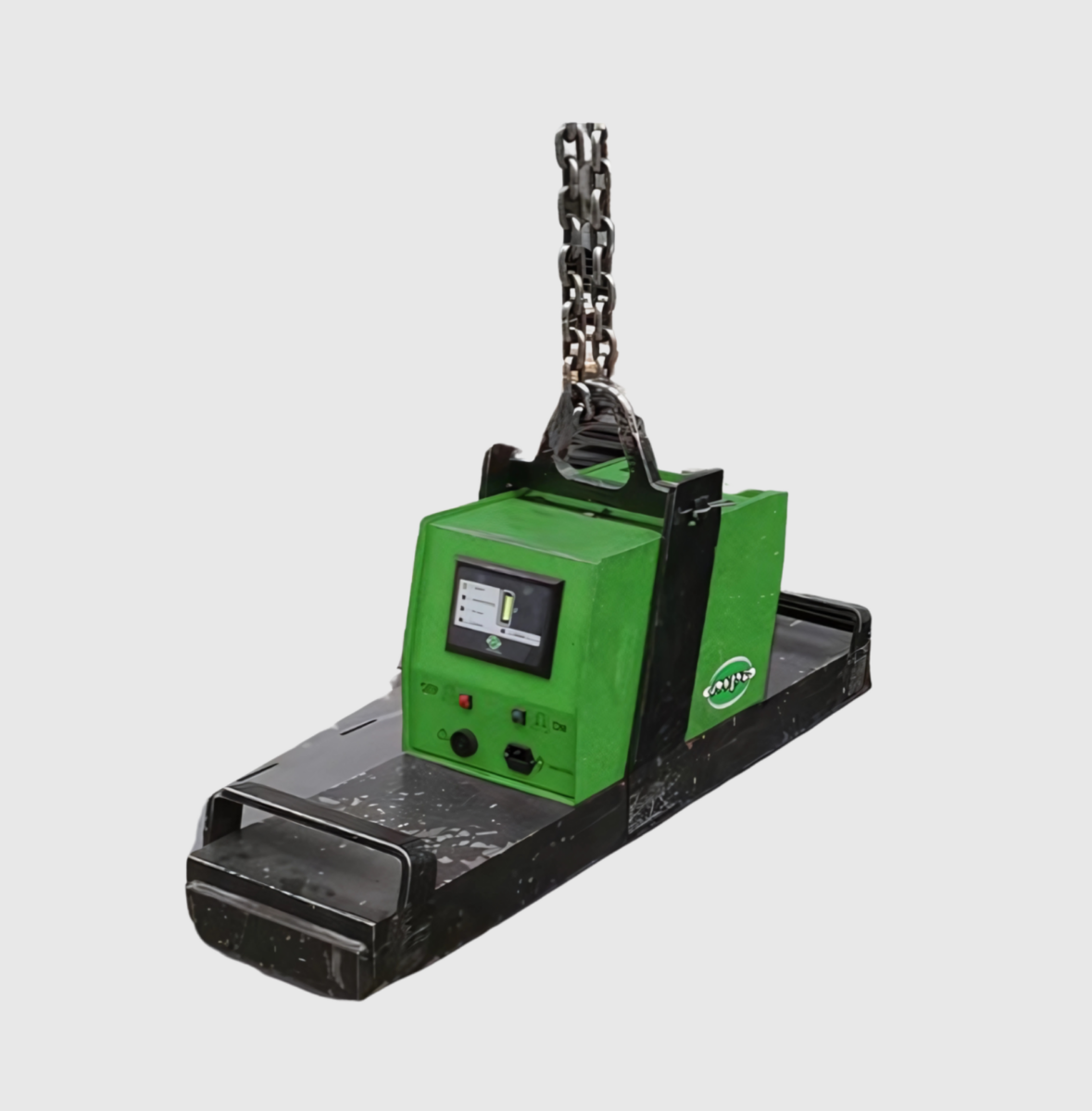 Battery Lifting Magnet Chosen for It's Safety and Versatility in Lifting Sheets, Plates, Beams, Pipes and Bars