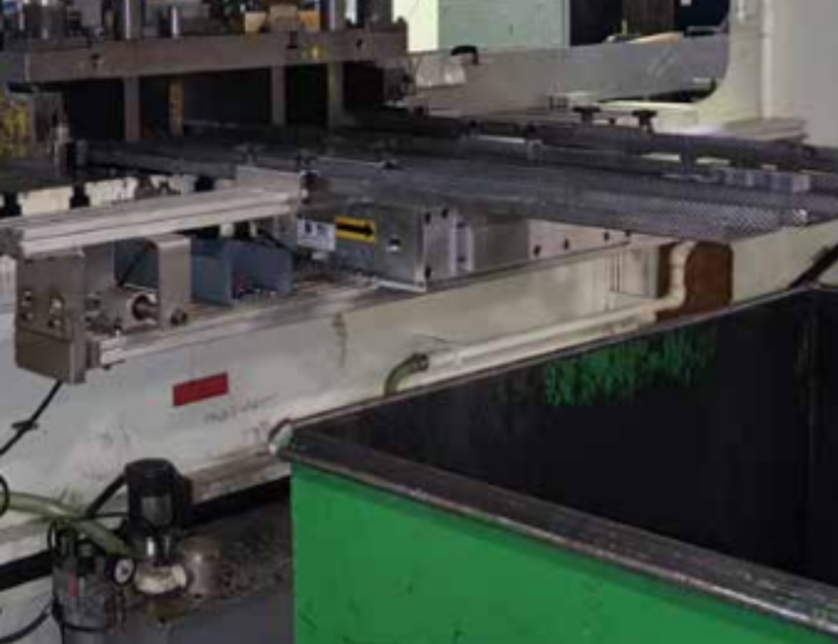 Electric Shaker Designed by MPI Installed in Metal Fabrication Facility