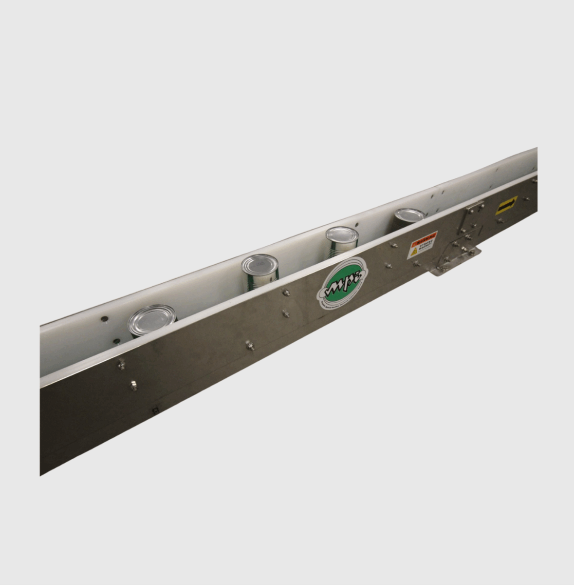 Magnetic Belt Conveyor Used in Canning Operation