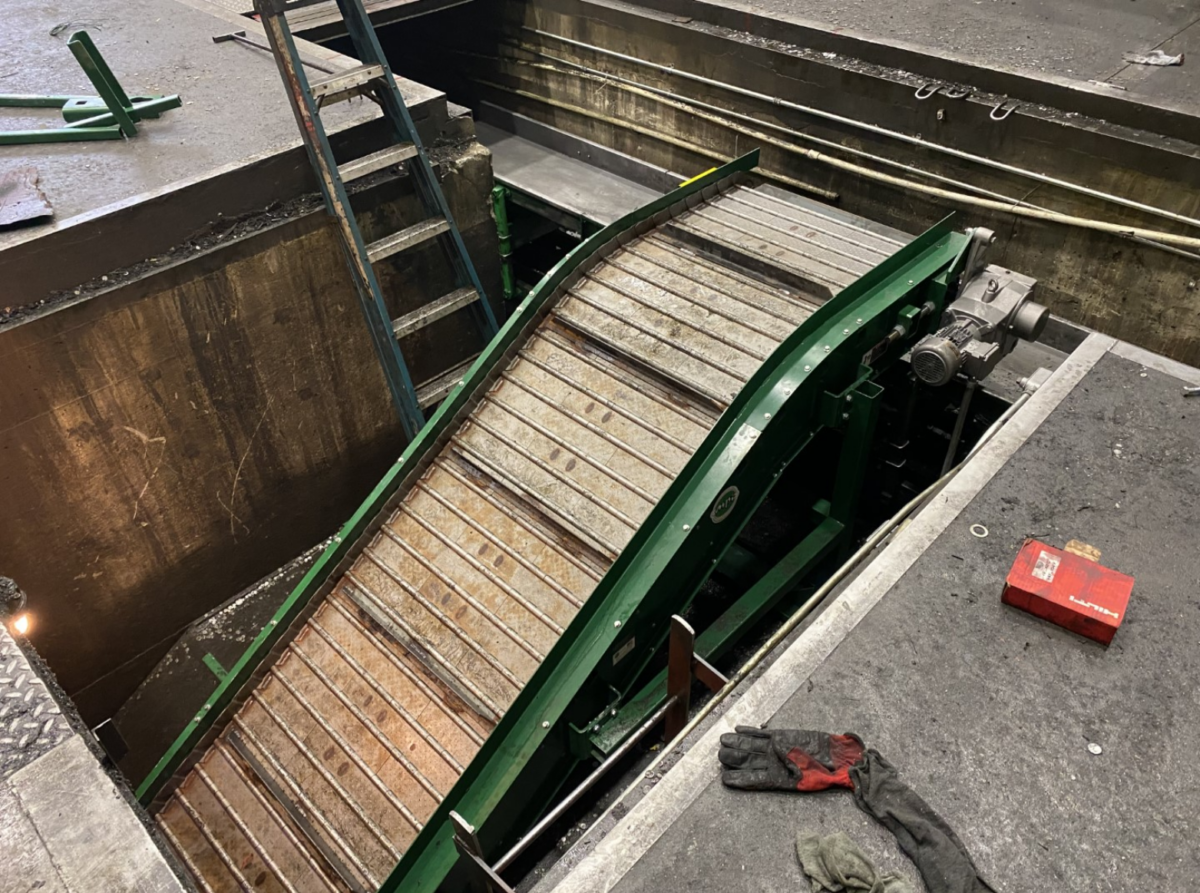 MPI turnkey steel hinge conveyor easy install and operation