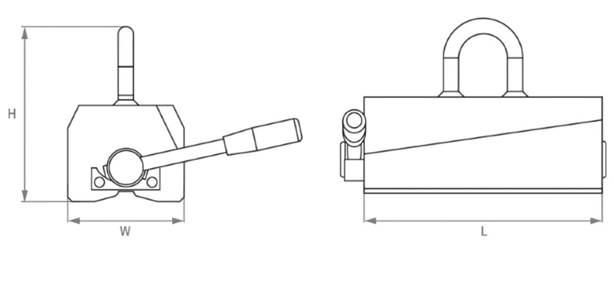 MPI's Permanent Lifting Magnet Specifications and Options
