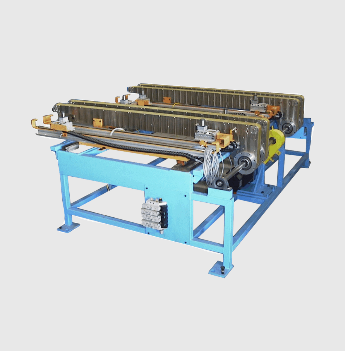 Magnetic Belt Conveyor used in Parts Holding