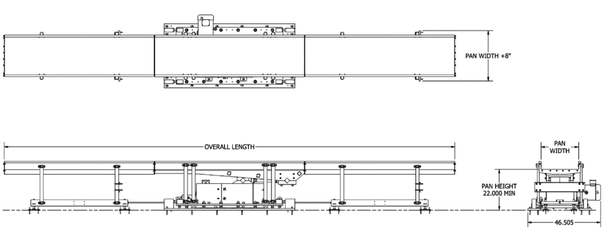 MPI Steel Hinge Conveyor Specifications and Options