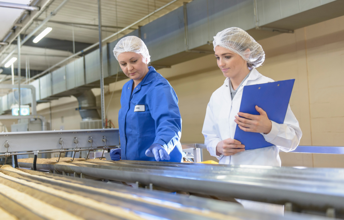 In process magnetic separation in food industry