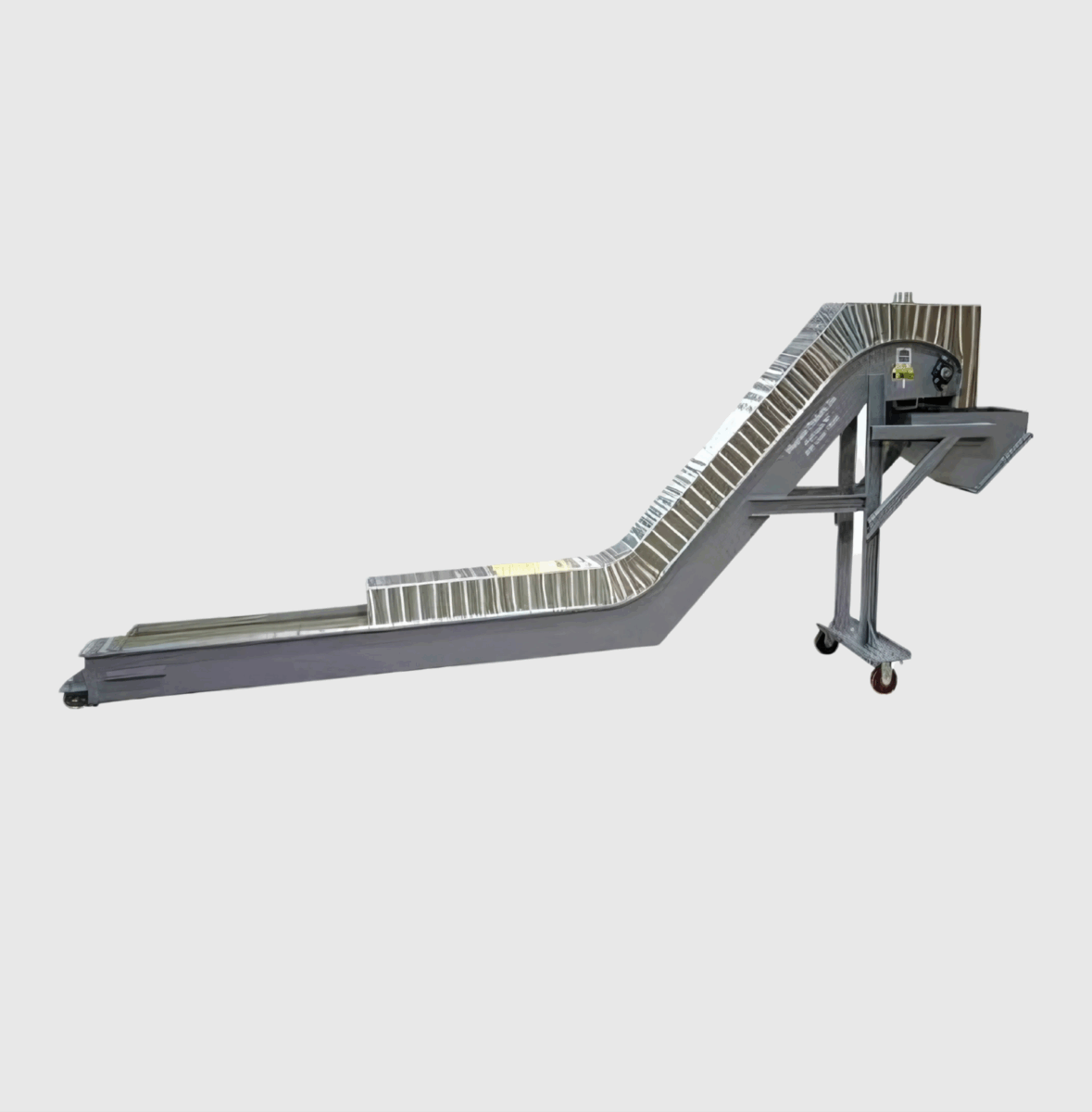 BLM Used in Precision Metalworking to Remove Steel Chips and Turnings From CNC Lathes