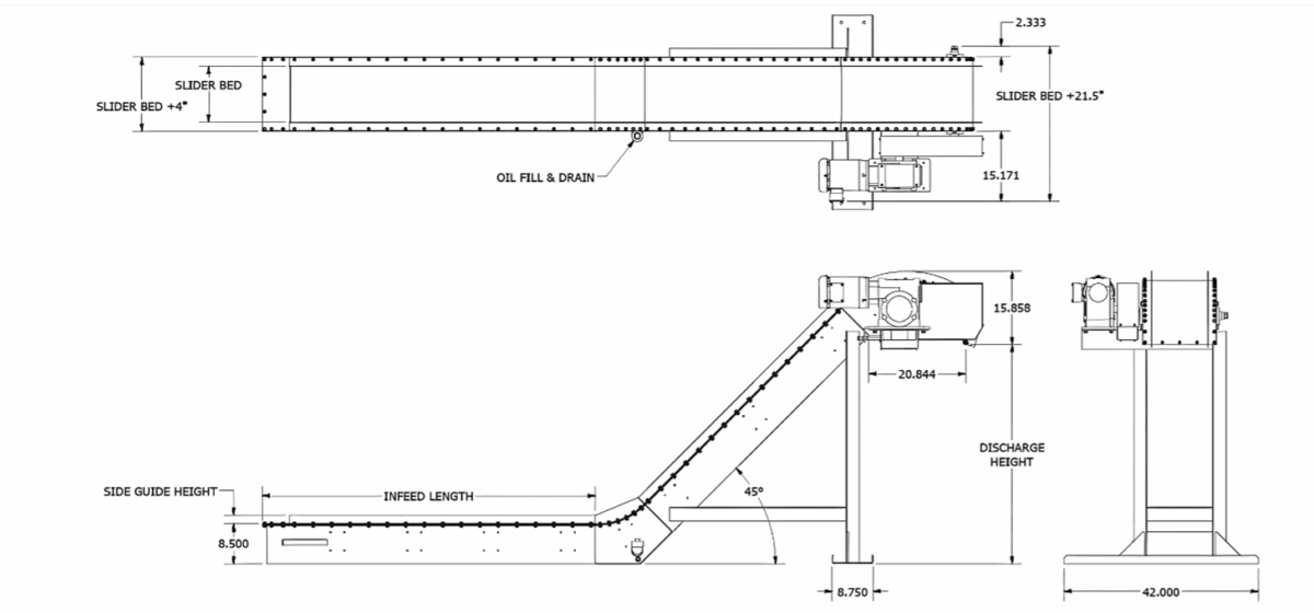 MPI's Beltless Magnetic Conveyor Specifications and Options