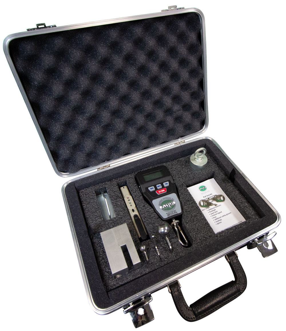 MPI Pull Test Kit Contents Calibration Certified